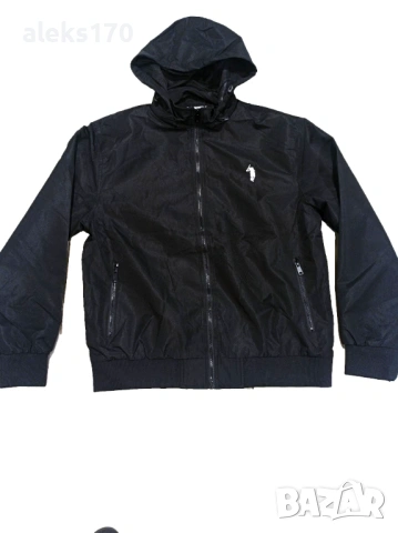 Големи размери - черно, кафяво и синьо, снимка 4 - Якета - 53250958