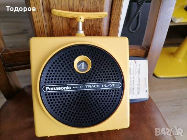 Ретро касетофон Space age Panasonic  Dynamite 8 track player, снимка 1 - Радиокасетофони, транзистори - 33038035