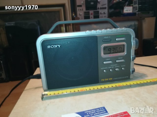 SONY ICF-M770S ВНОС SWISS 0402231615, снимка 4 - Радиокасетофони, транзистори - 39553023