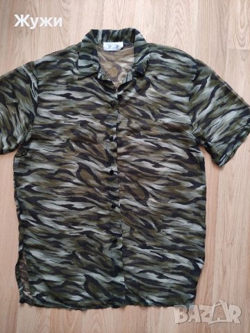 Дамска блуза/риза Л размер , снимка 1 - Ризи - 37098710