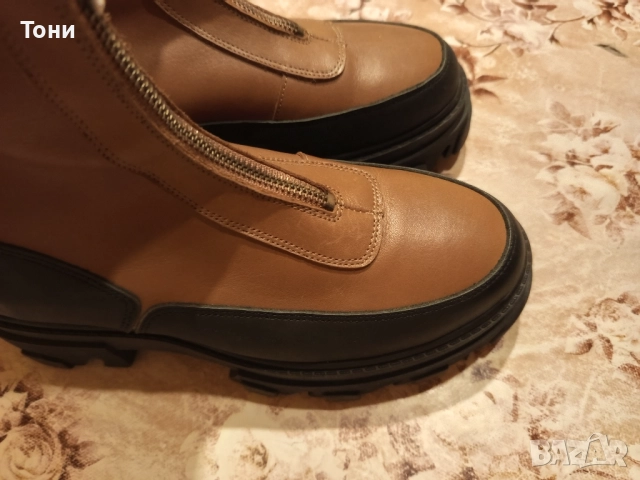 Нови Дамски Боти Изцяло от Естествена Кожа 38, снимка 16 - Дамски боти - 52684139
