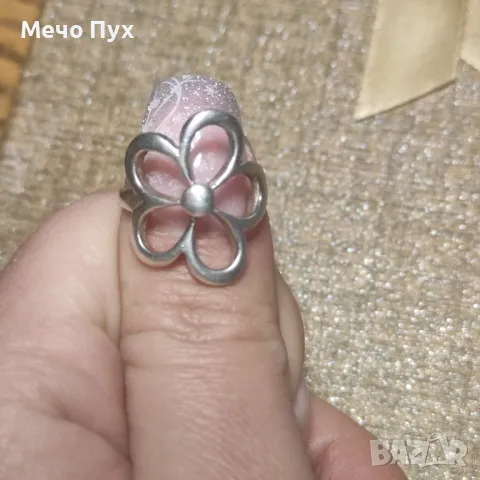 Сребърен пръстен Цвете (252)