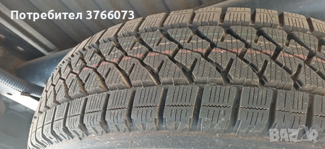 Гума Bridgestone с джанта за дв.гума на Iveco Daily , снимка 4 - Гуми и джанти - 51731350