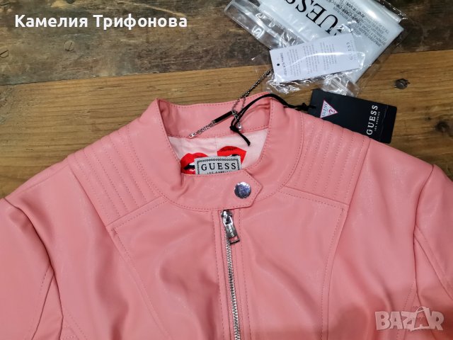 GUESS яке естествена кожа. Оригинал , снимка 3 - Якета - 39304250