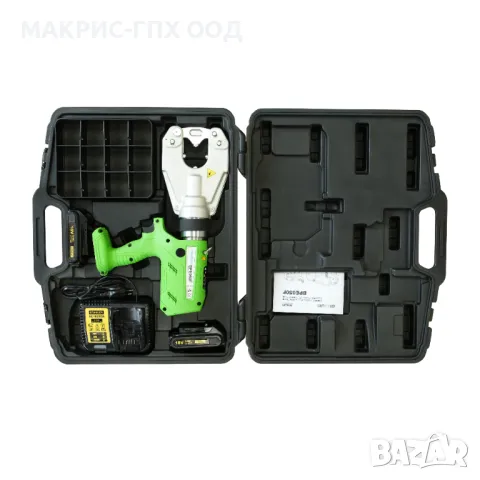 Професионална акумулаторна преса за кербоване без вложки, 6-240 мм², 50kN,Stanley Infrastructure, снимка 3 - Други инструменти - 35362509