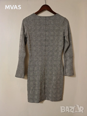 Дамска рокля Waikiki S размер сива офис рокля, снимка 2 - Рокли - 53564810
