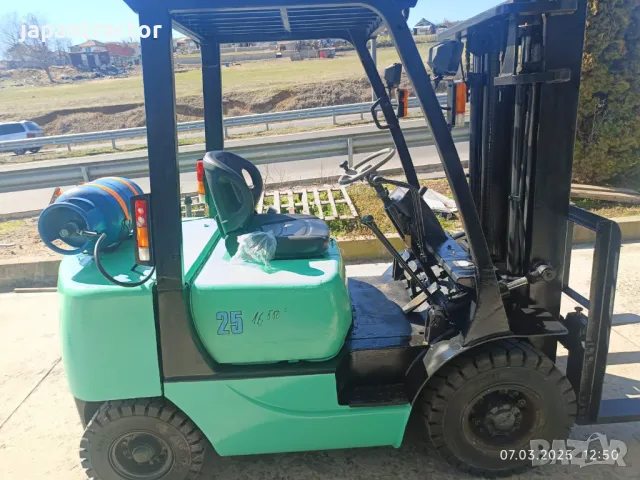 Мотокар Mitsubishi 2.5TON НОВ, снимка 2 - Индустриална техника - 49400686