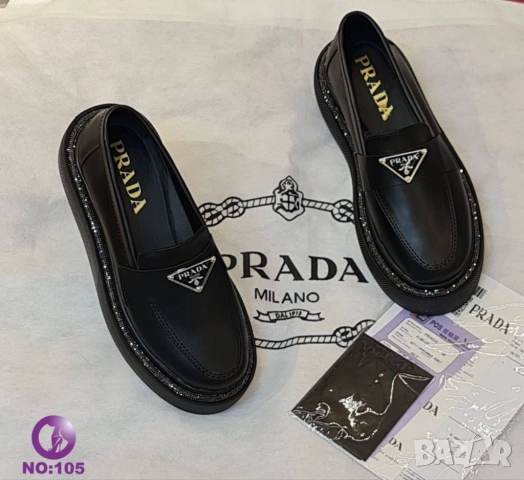 дамски мокасини prada, снимка 4 - Други - 51440861