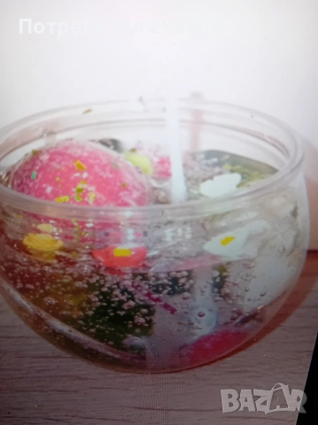 малка декоративна свещ 