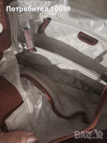 Нова дамска чанта Daniele Donati, кафява, снимка 9 - Чанти - 39313314