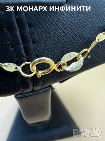 Златен ланец /585/, снимка 4 - Колиета, медальони, синджири - 53165725