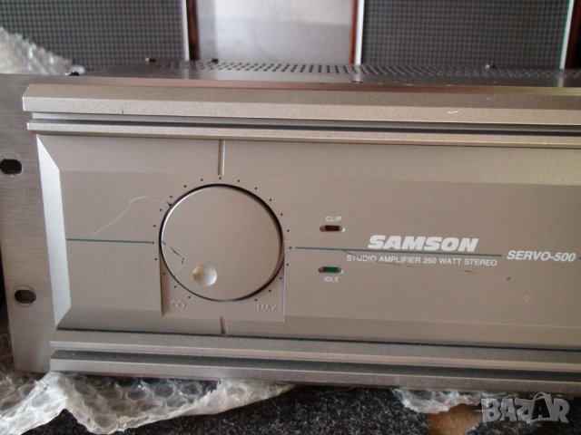 Samson Servo 500 Studio Power Amp, снимка 2 - Други - 32884558