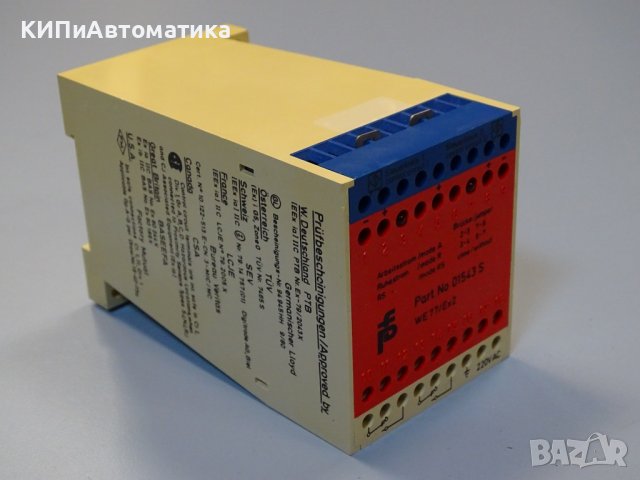междинно реле Pepperl+Fuchs WE 77/Ex2 220V switch amplifier control circuits, снимка 2 - Резервни части за машини - 39383095