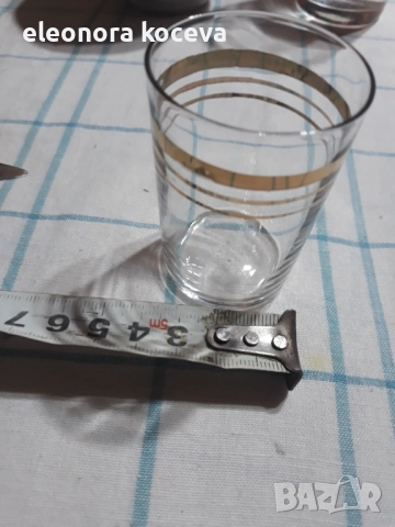 Сервиз за ракия старинен, снимка 8 - Антикварни и старинни предмети - 49333061