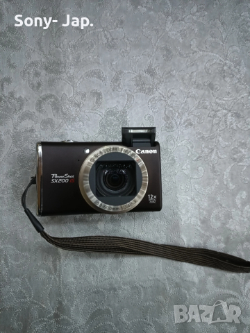 фотоапарат-Canon sx200is, снимка 3 - Фотоапарати - 52878386
