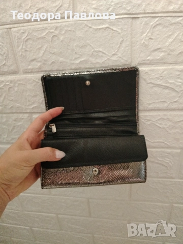 Дамско портмоне Enzo Nori, снимка 6 - Портфейли, портмонета - 51731927