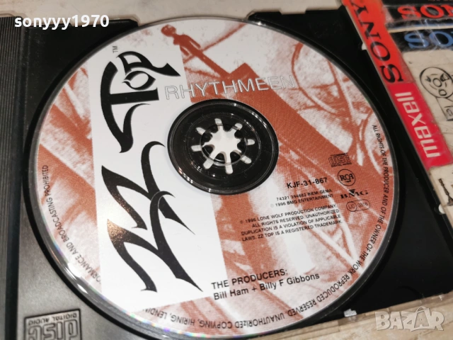 ZZ TOP CD 0502261118, снимка 4 - CD дискове - 53365970