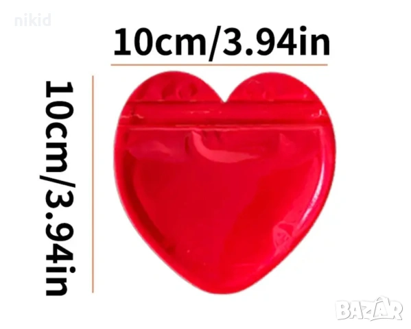 сърце сърца празни подаръчни торбички пакетчета за дребни подаръци Свети Валентин