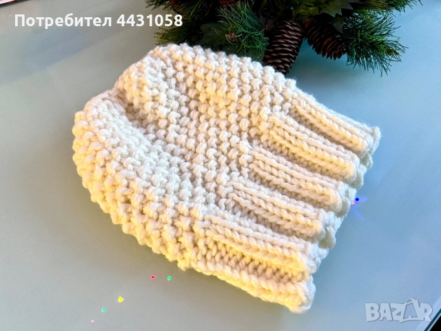 Шапка ръчна изработка (мека спортна вълна), снимка 9 - Шапки - 51958299