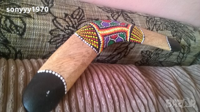 бумеранг-ретро колекция 40х6см-внос швеицария, снимка 2 - Колекции - 27716763