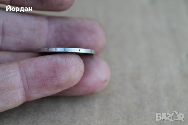 Монета Холандия 1955г, снимка 4 - Нумизматика и бонистика - 37381469