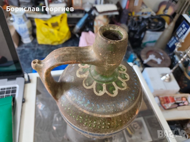 Стара стомна делва керамика, снимка 6 - Антикварни и старинни предмети - 53110925