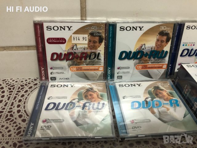 Sony DVD+RW 4.7GB i Sony DVD-RV, снимка 9 - Камери - 43331345