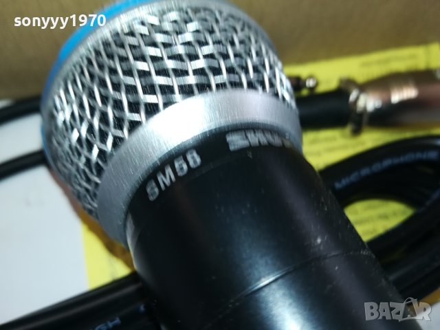 SHURE МИКРОФОН С БУТОН 2201241330, снимка 4 - Микрофони - 43923766