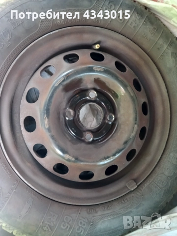 4 броя гуми с джанти за Хонда  Тойота , снимка 10 - Гуми и джанти - 52368464