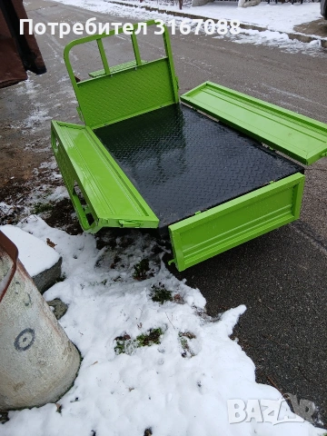 ремарке за мото фреза, снимка 5 - Ремаркета - 53367188