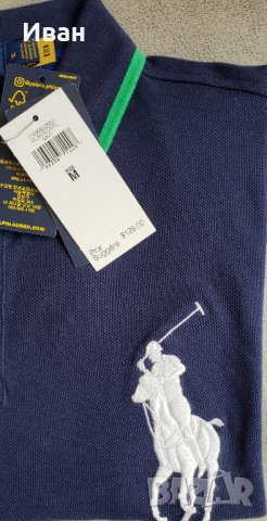 Нова оригинална фланелка Polo Ralph Lauren - размер M, снимка 2 - Тениски - 43892876