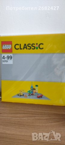 Основа за конструиране LEGO Classic - Сива (10701)

, снимка 1 - Конструктори - 43756372