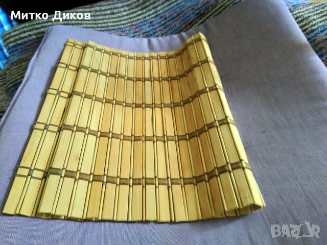 Постелка поставка за топли съдове 47х30см дървена, снимка 4 - Аксесоари за кухня - 40487261