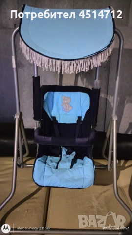 Детска люлка , снимка 2 - Детски люлки - 53050373