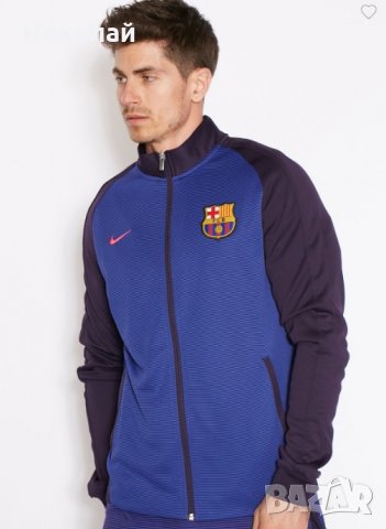 Nike FC Barcelona Authentic Track Jacket, снимка 16 - Спортни дрехи, екипи - 27916022