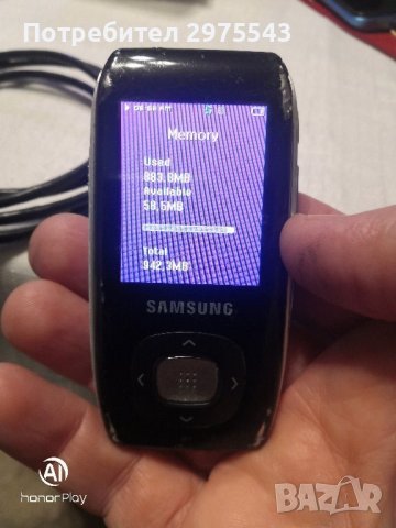 Музикален плеър Samsung YP-P9JB, снимка 3 - MP3 и MP4 плеъри - 43727181