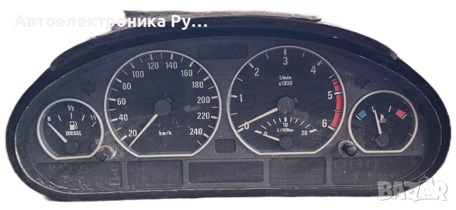 Километражно табло BMW E46 2.0 D 136 конски сили, 6901923, 0263606218