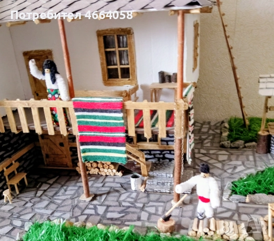 Макет на възрожденска къща, снимка 4 - Декорация за дома - 52583373