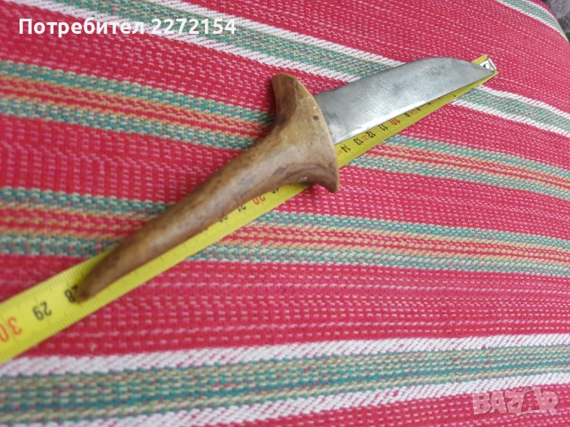 Ловен нож , снимка 3 - Антикварни и старинни предмети - 51376377