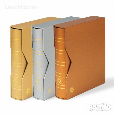 луксозен албум за монети "NUMIS" с касета без листи 