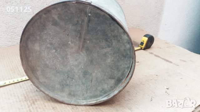 масивен метален възрожденски гюм за мляко 15 литра , снимка 18 - Антикварни и старинни предмети - 38015258