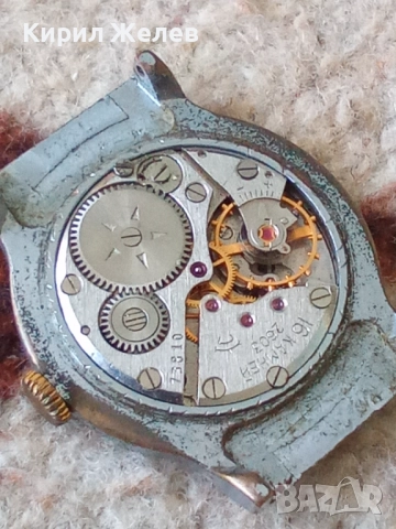 Механизъм с циферблат от стар ръчен часовник 52131, снимка 7 - Мъжки - 52273310