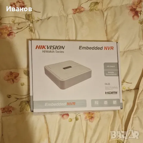Четри канален Nvr HIKVISION , снимка 1