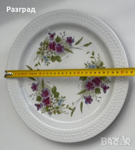 Порцеланово плато Royal Schwabap, снимка 5 - Прибори за хранене, готвене и сервиране - 50003705