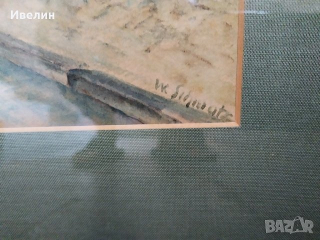 стара картина-пейзаж, снимка 3 - Картини - 27895833