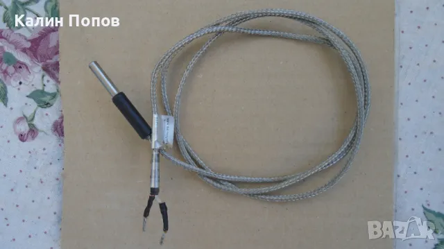 Терморезистор тип Pt100, 0°C -400°C, Ф5 mm, дължина 20 mm