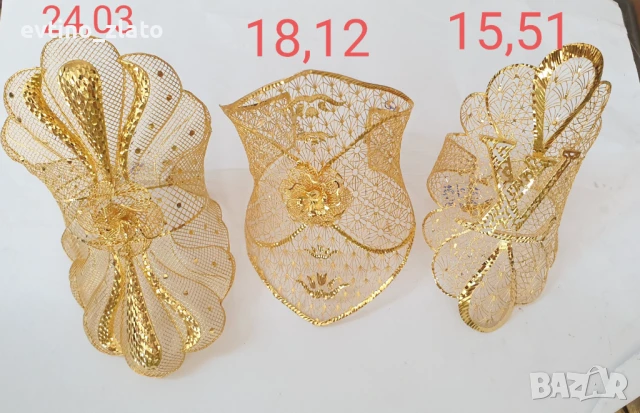 Златни гривни Дубайска линия 14К