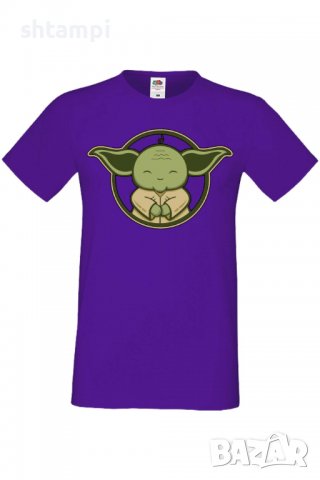 Мъжка тениска Star Wars Yoda 1,Междузвездни войни,Филм,Изненада,Подарък,Повод,, снимка 12 - Тениски - 37717831