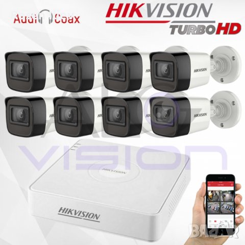 Видионаблюдени , снимка 2 - Комплекти за видеонаблюдение - 39308916