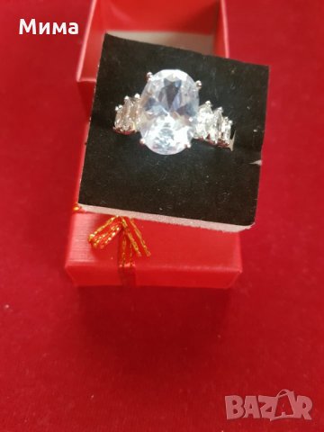 Дамски пръстен със сребърно, снимка 10 - Пръстени - 13577789